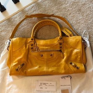 PRELOVED AUTHENTIC BALENCIAGA PT MANGO ROSEGOLD HW (SOLD)